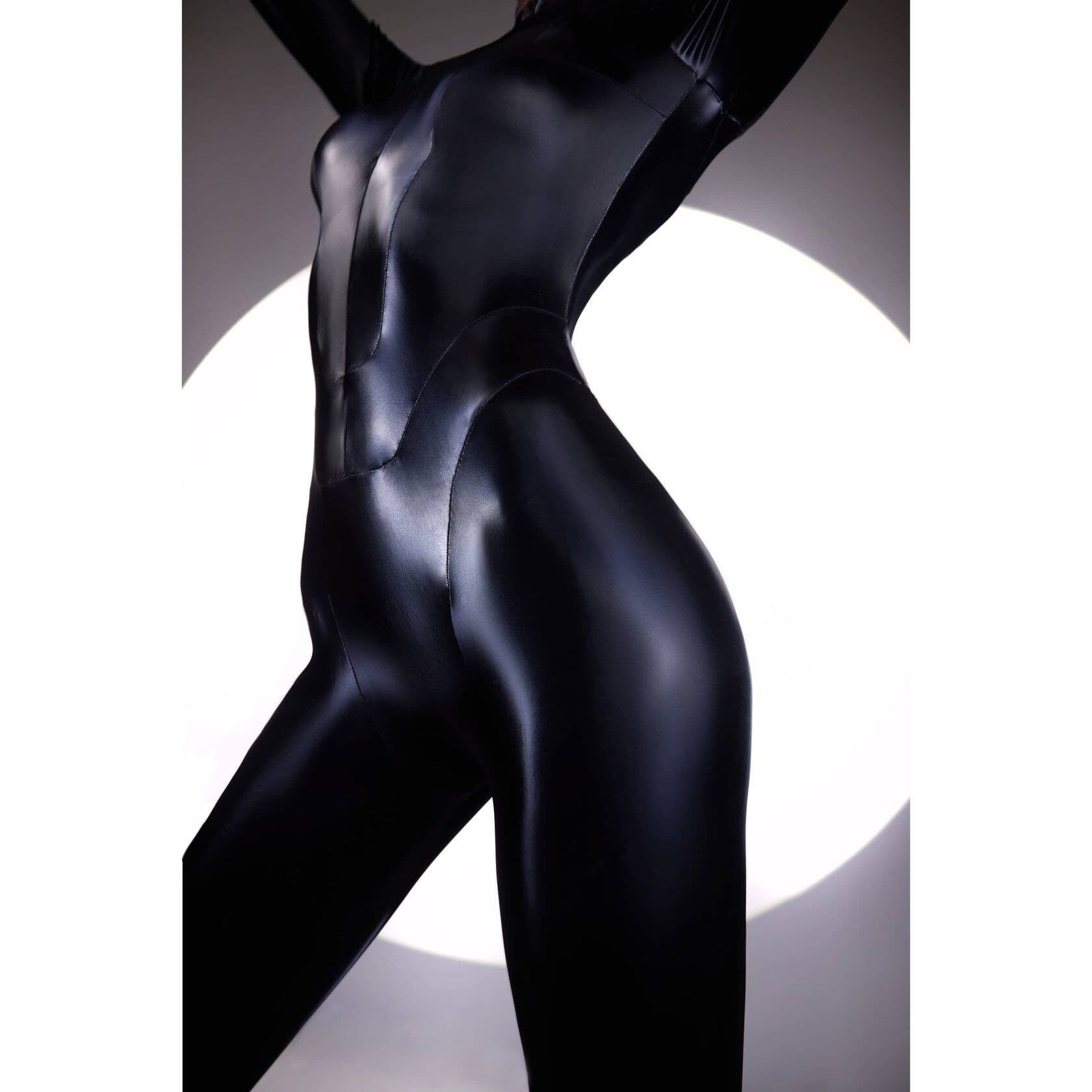 The jumpsuit is liquid metal