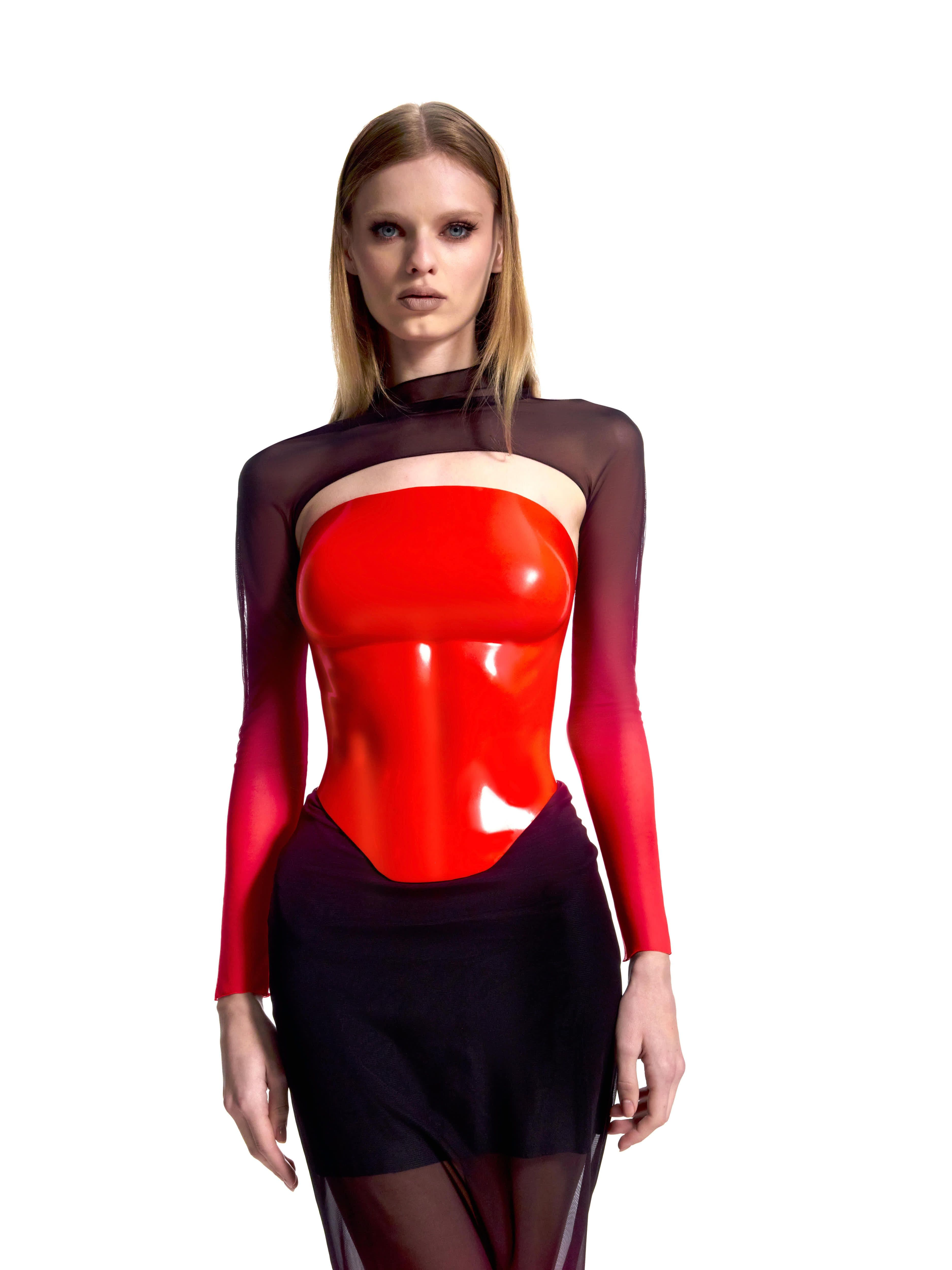 Gradient Mesh Set with Silicone Corset