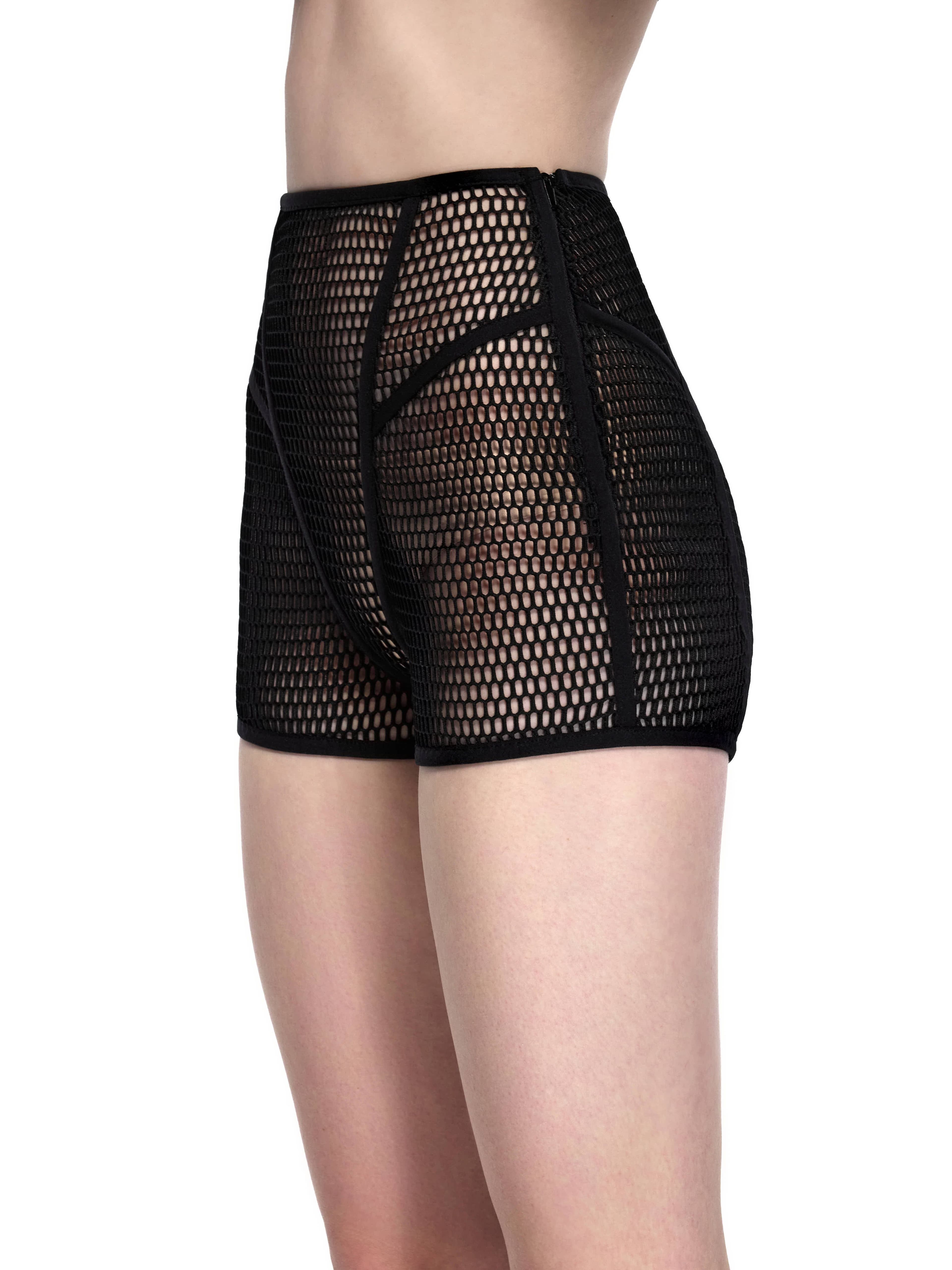 Cropped Mesh shorts
