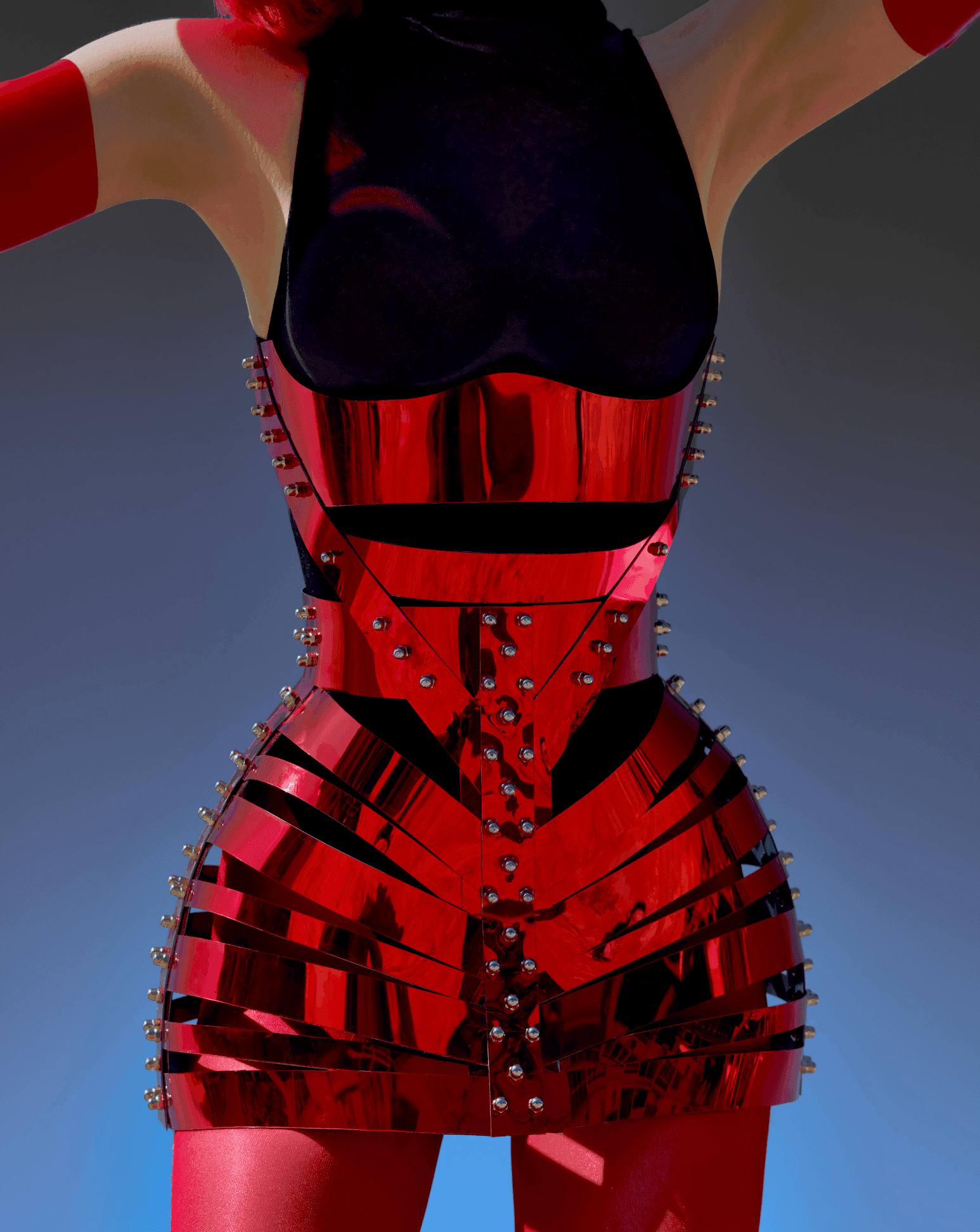 Mirror skirt