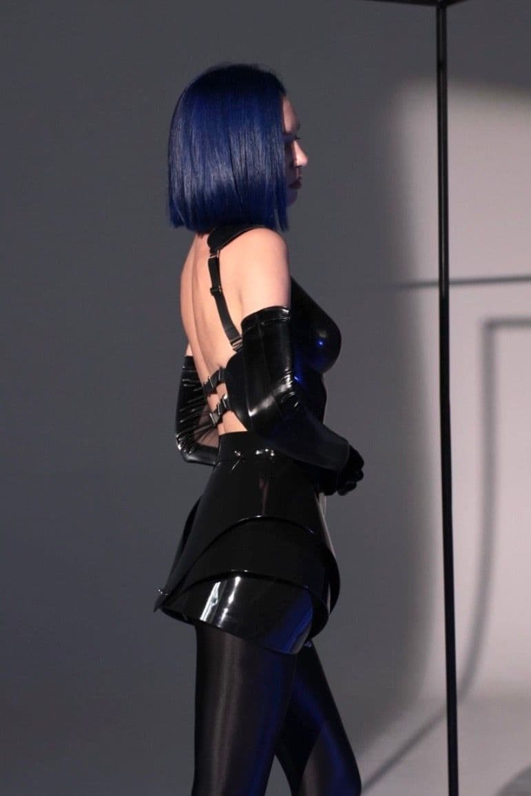 Peplum Mini Skirt