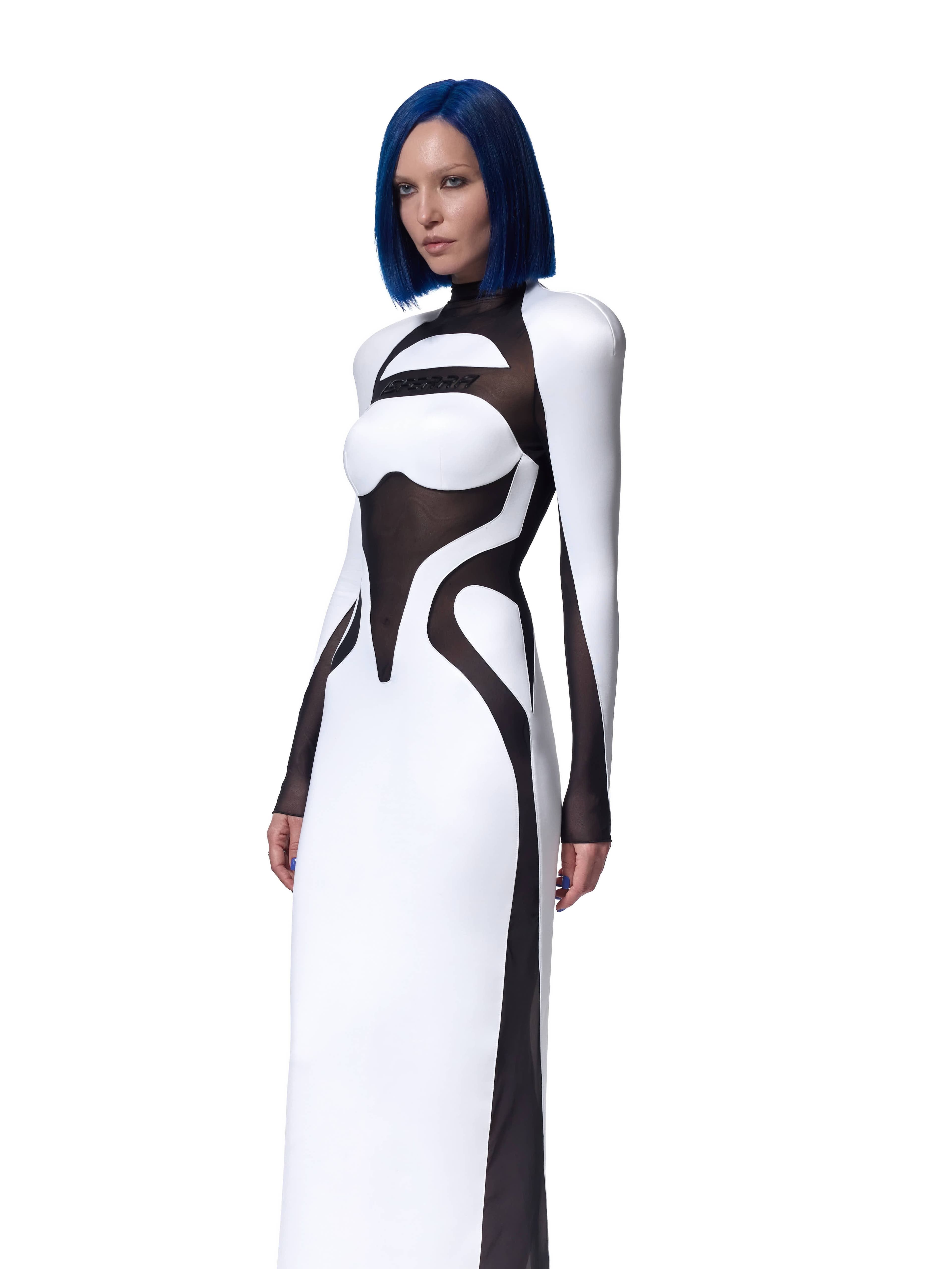 "Monochrome" Maxi Dress