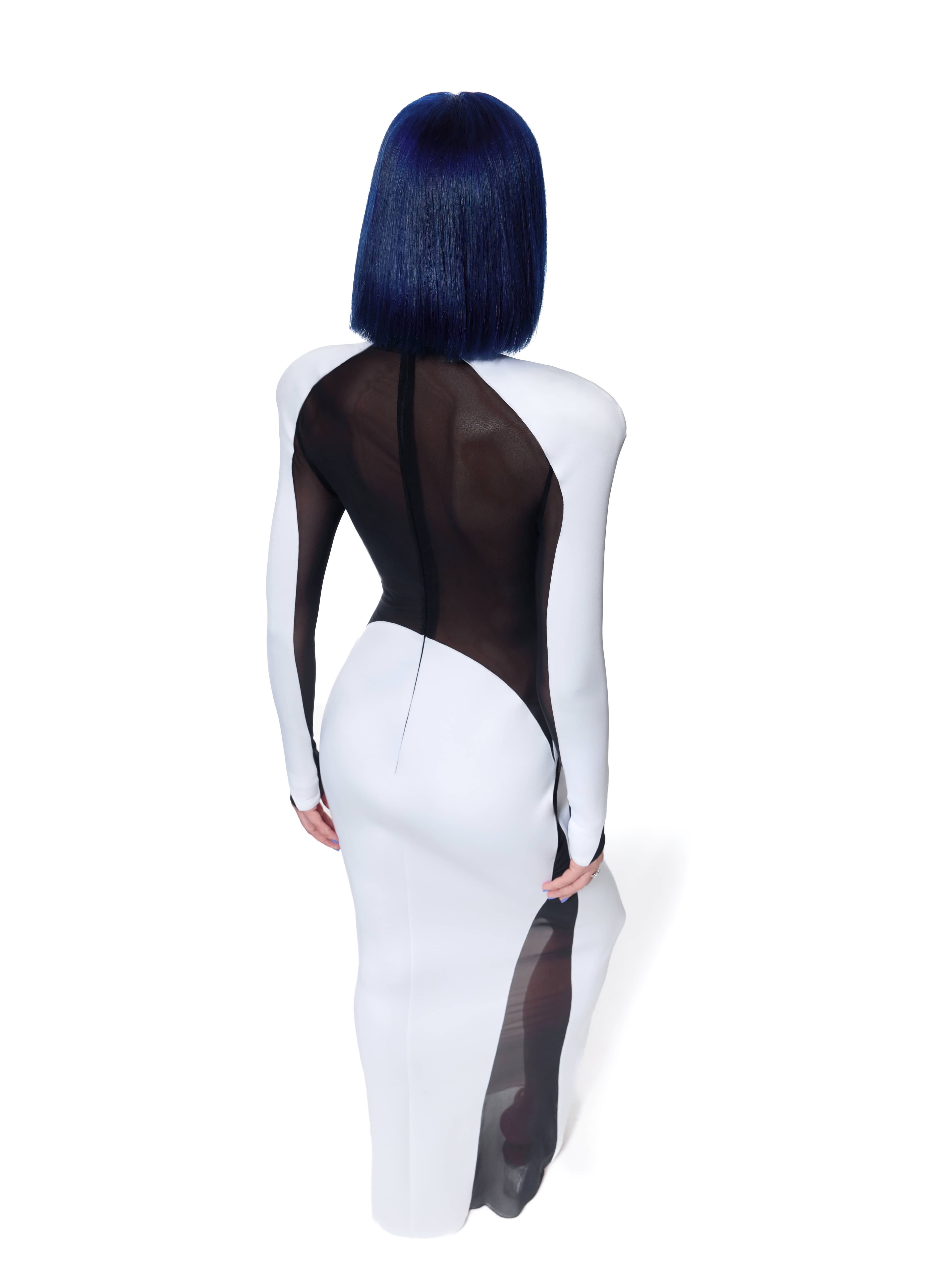 "Monochrome" Maxi Dress
