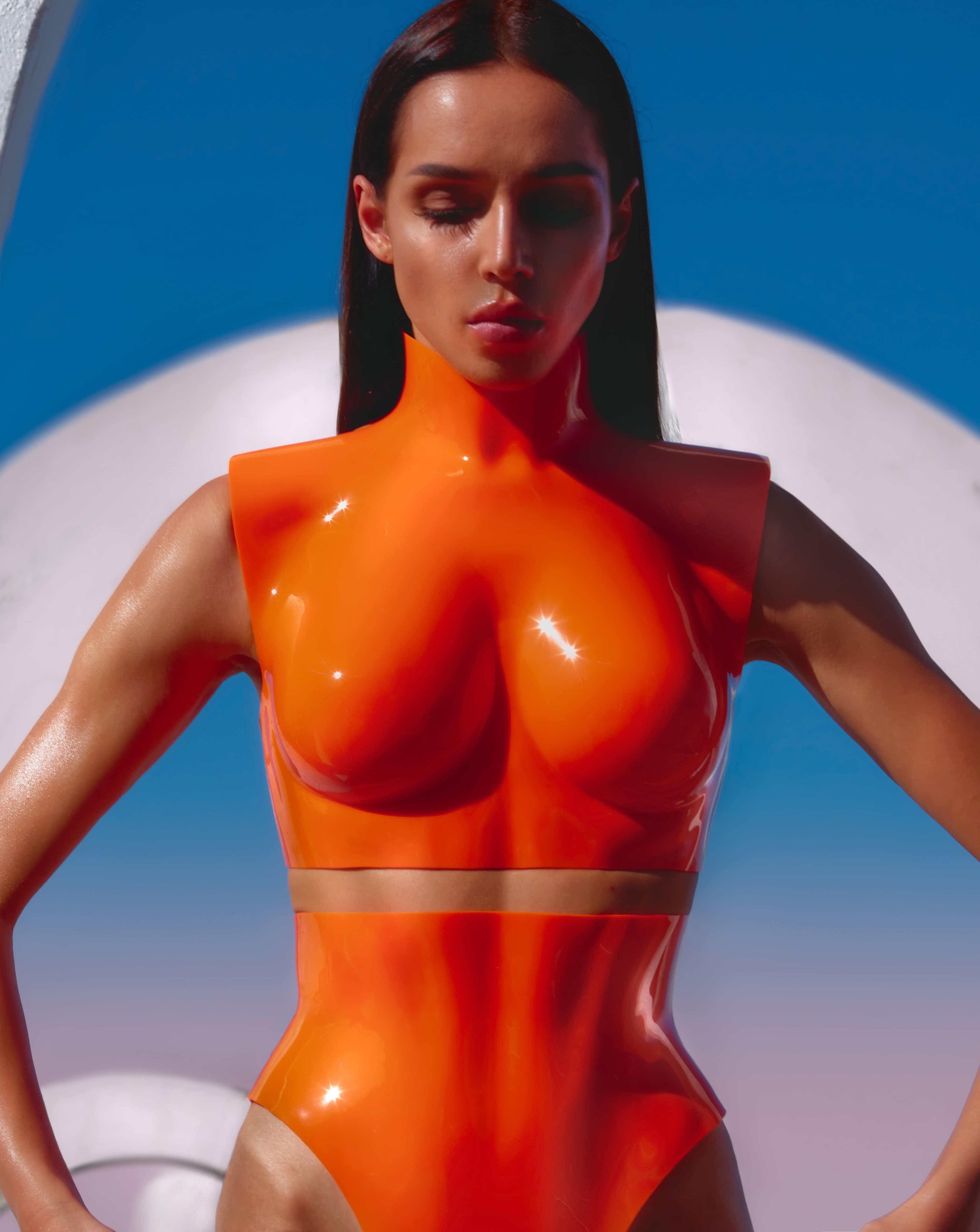 Neon Silicone Set with Shoulders