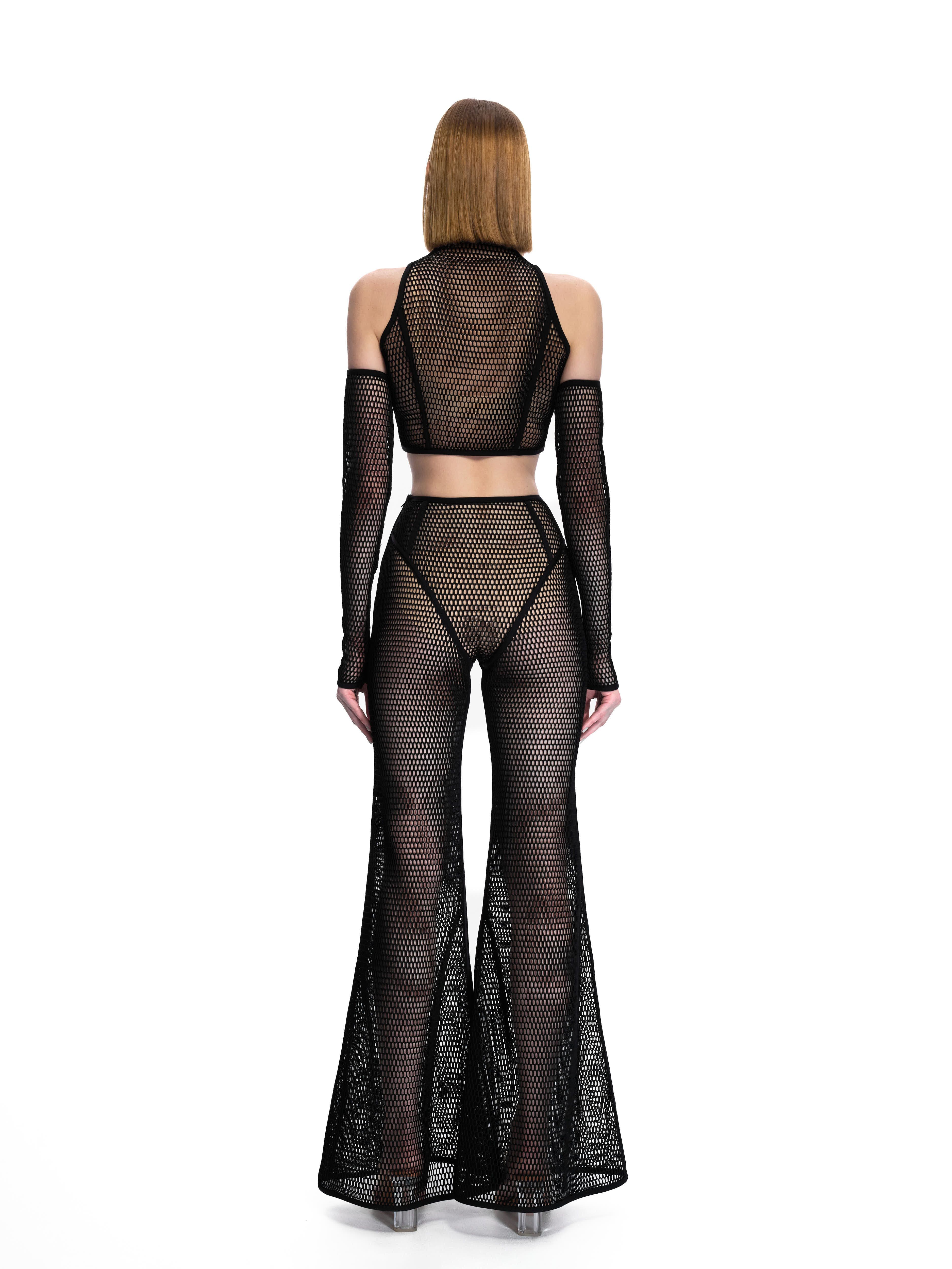 Mesh Crop Top