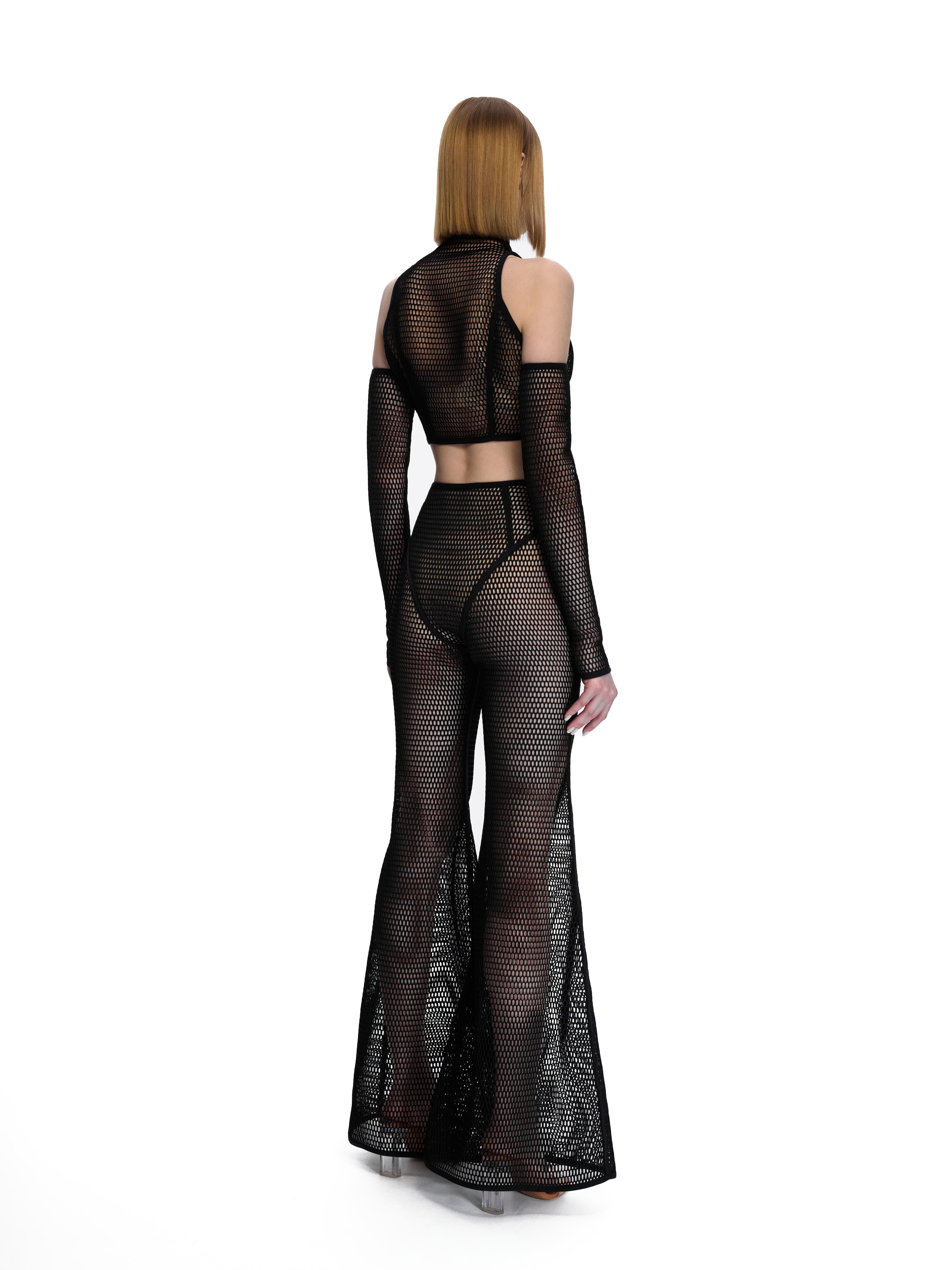 Mesh Crop Top