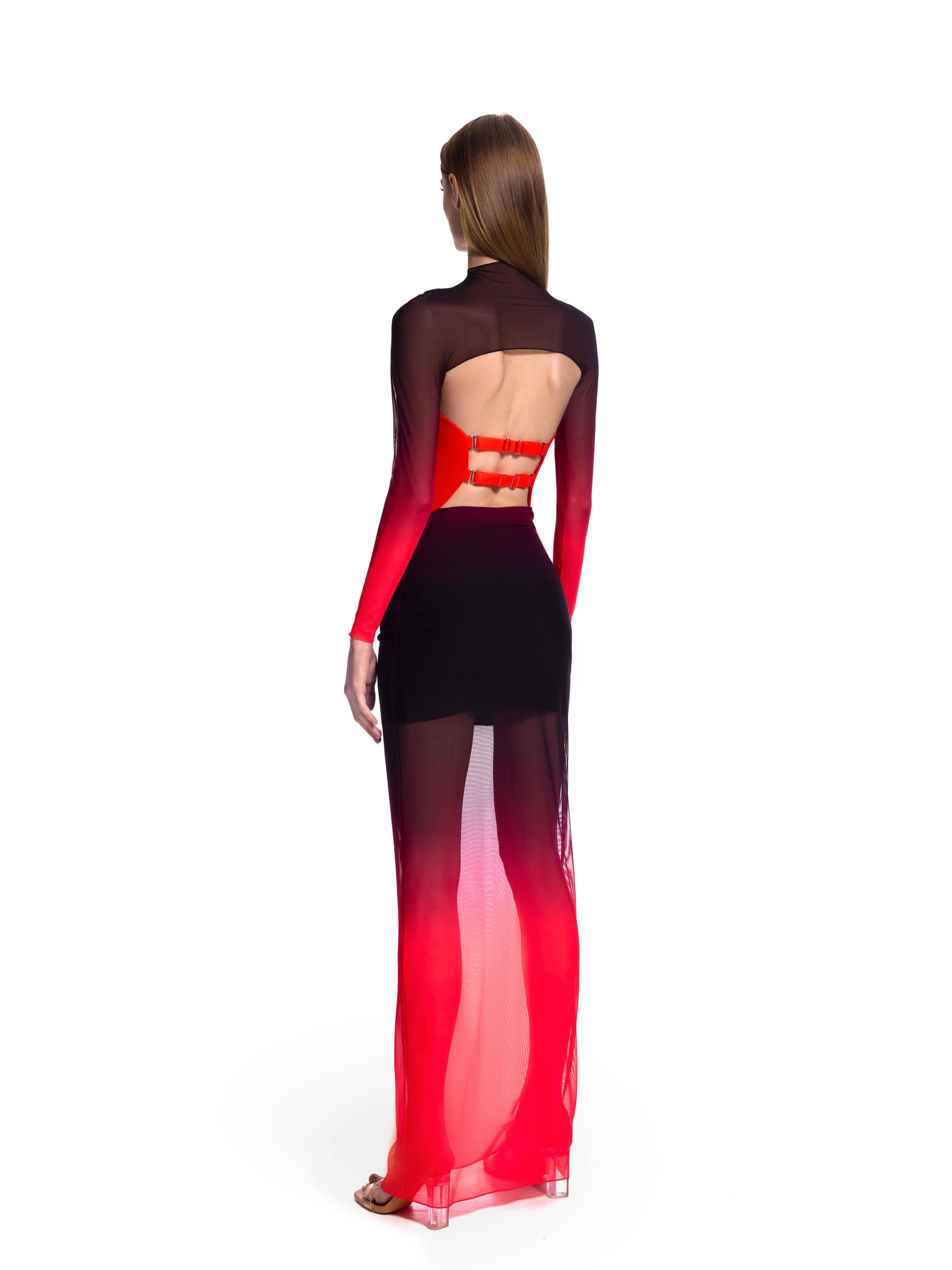 Gradient Mesh Set with Silicone Corset