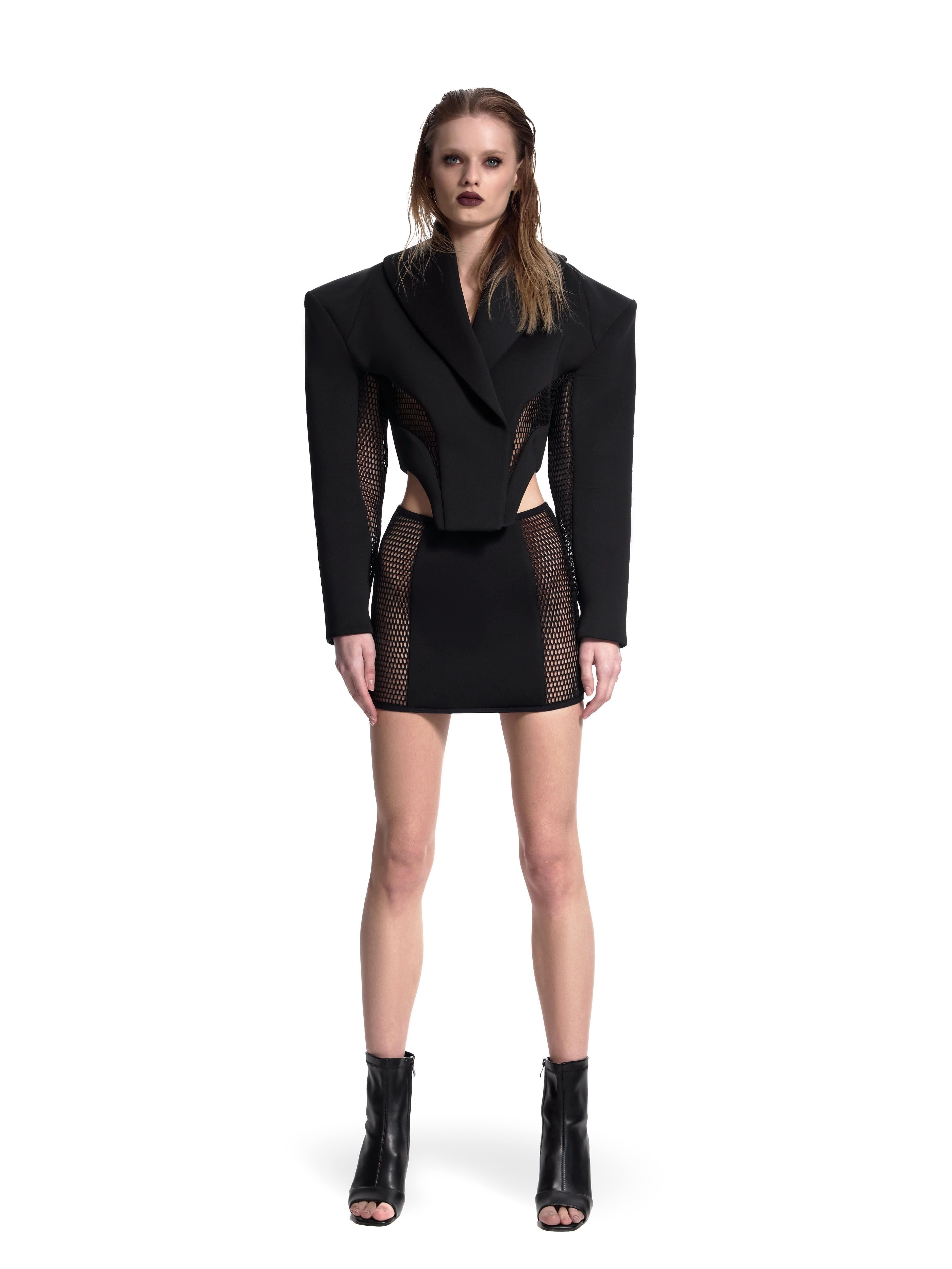 Mesh Blazer