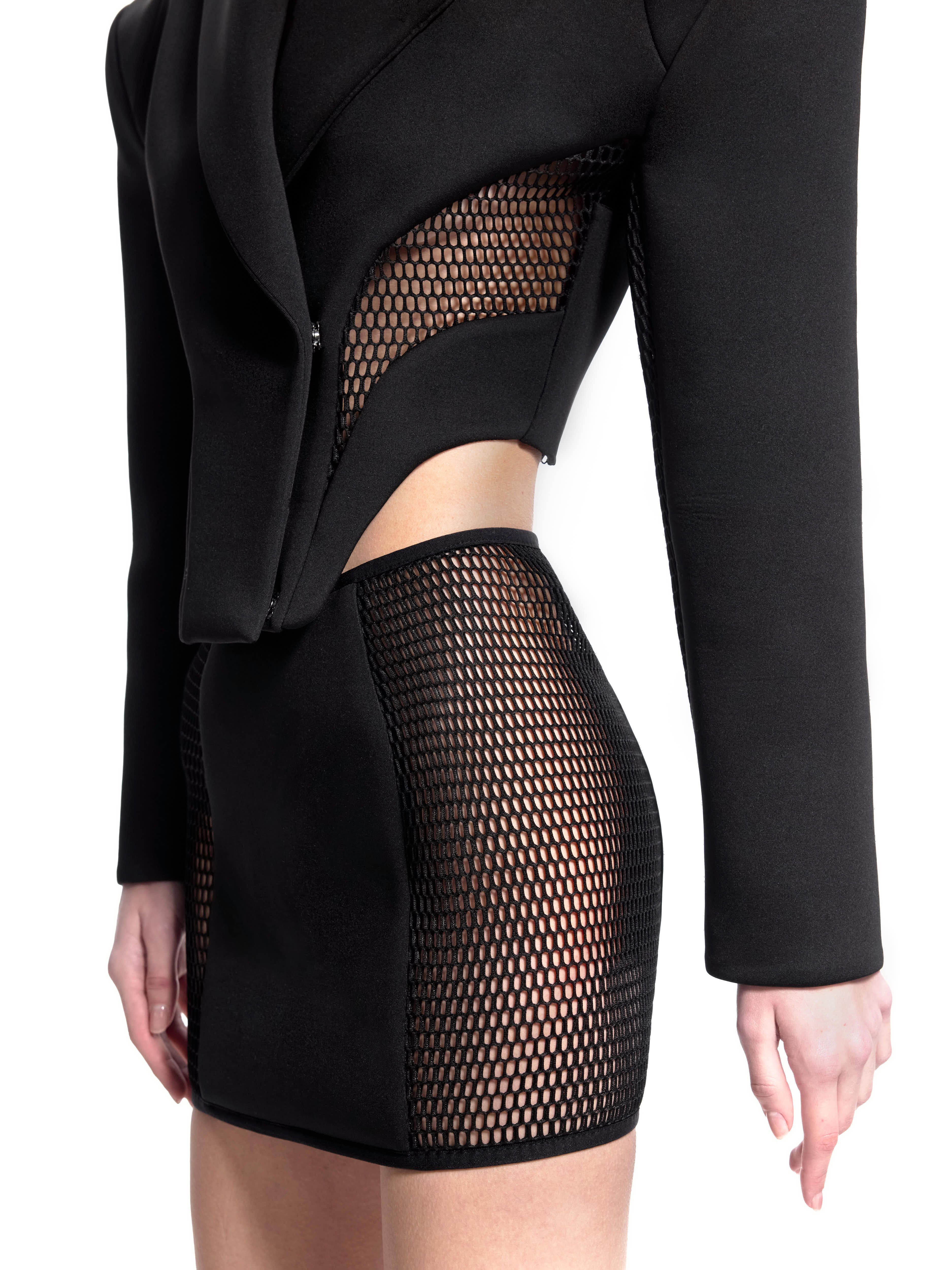 Mesh Blazer