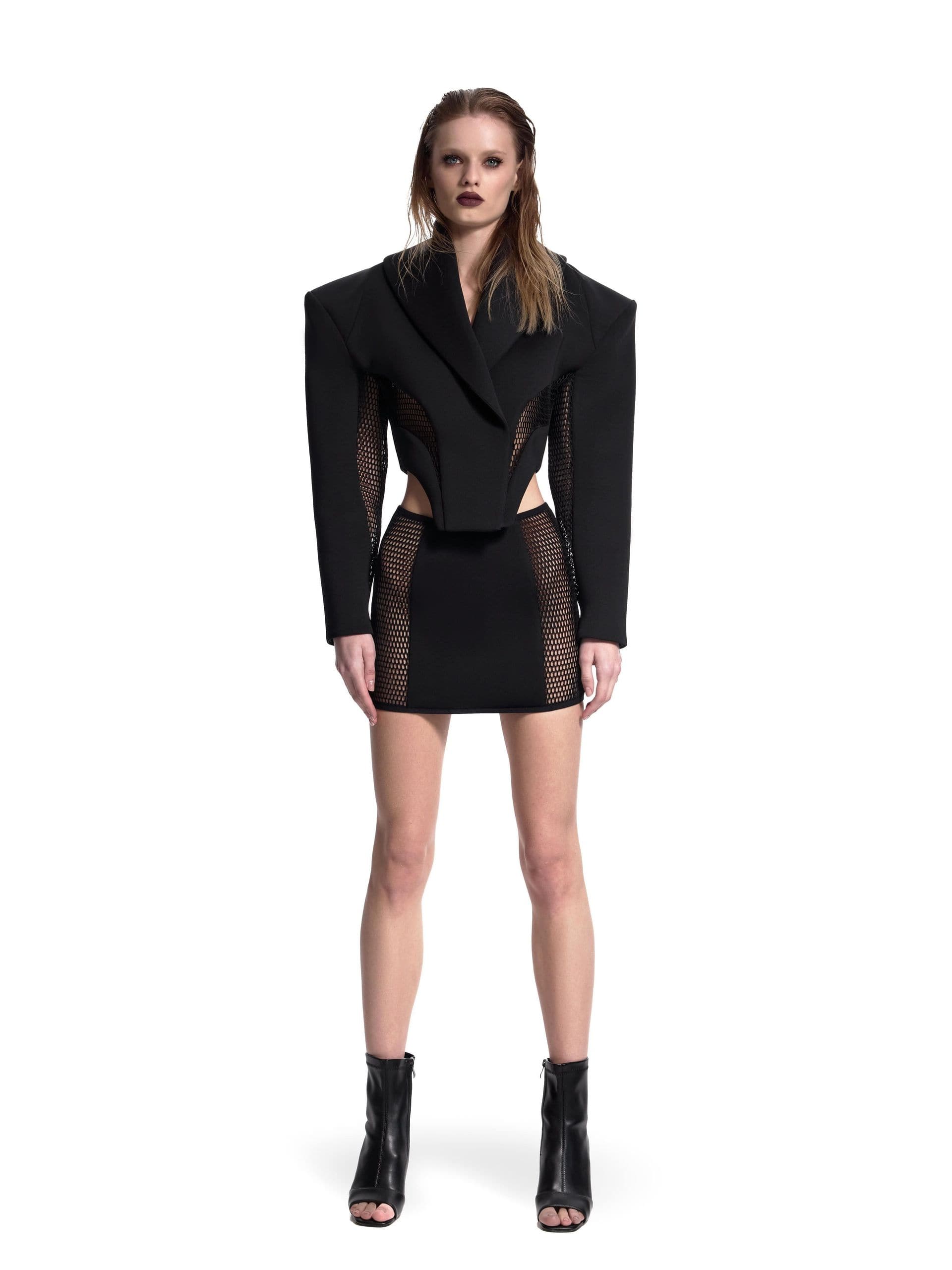 Mesh Blazer
