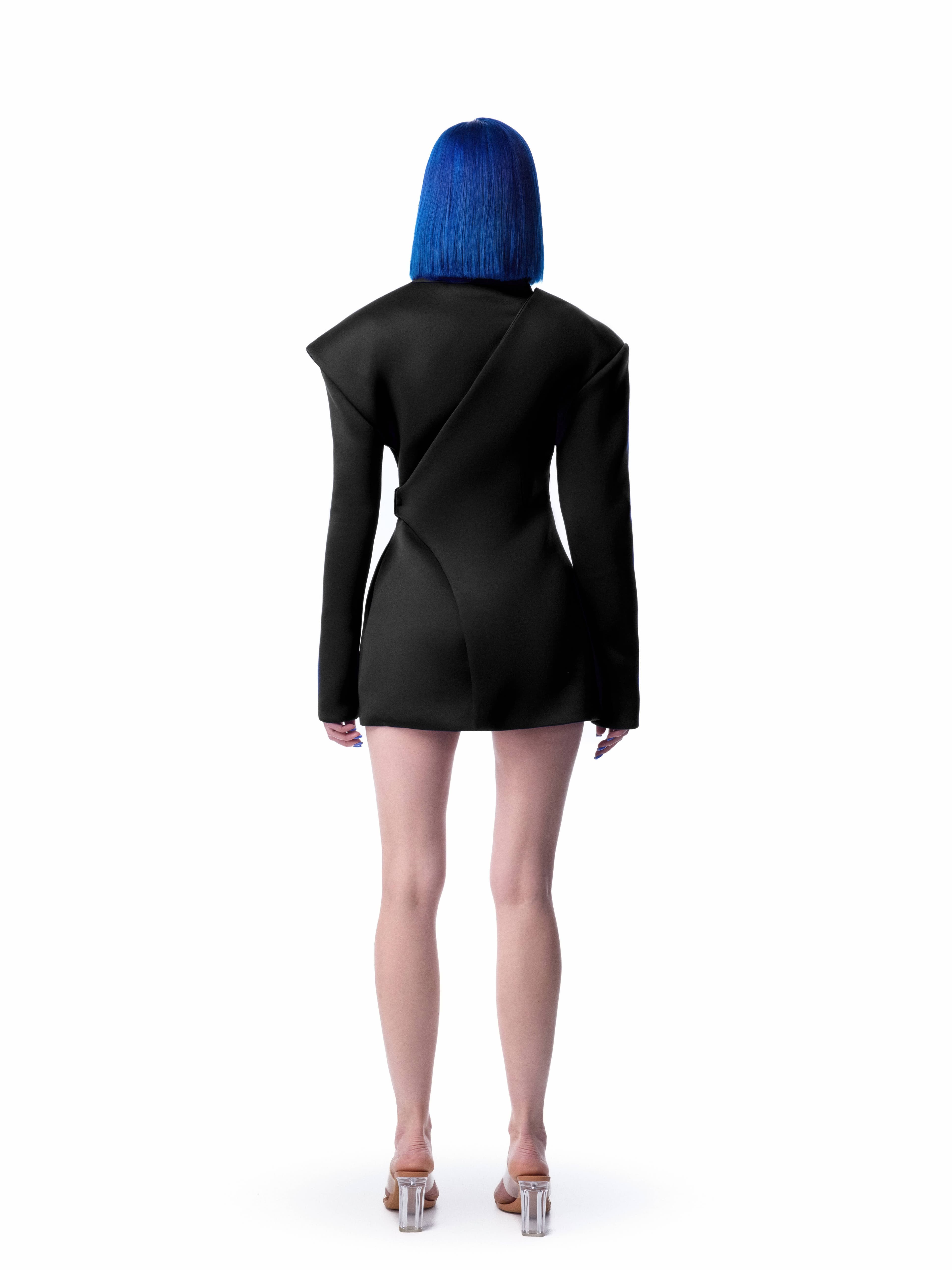 Asymmetric Wrap Jacket
