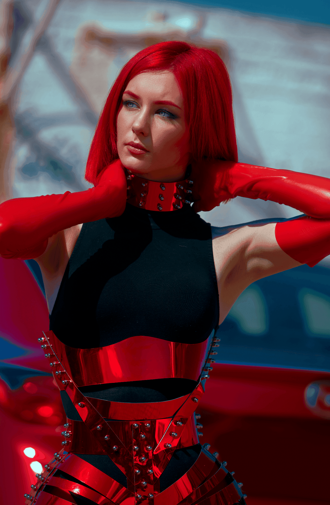 Scarlet Armor Skirt